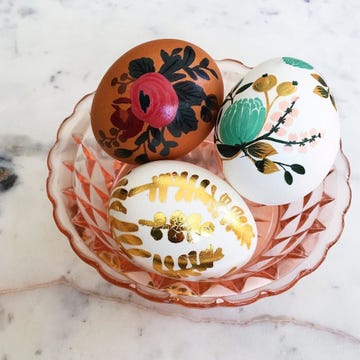 Dishware, Tableware, Ceramic, Easter egg, Plate, Fashion accessory, 