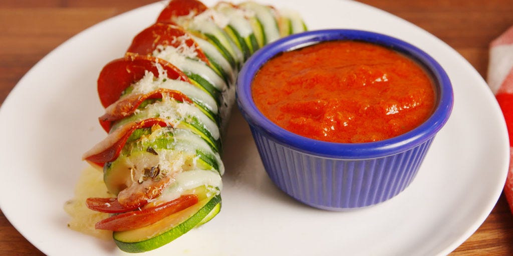 Pizza Stuffed Zucchini