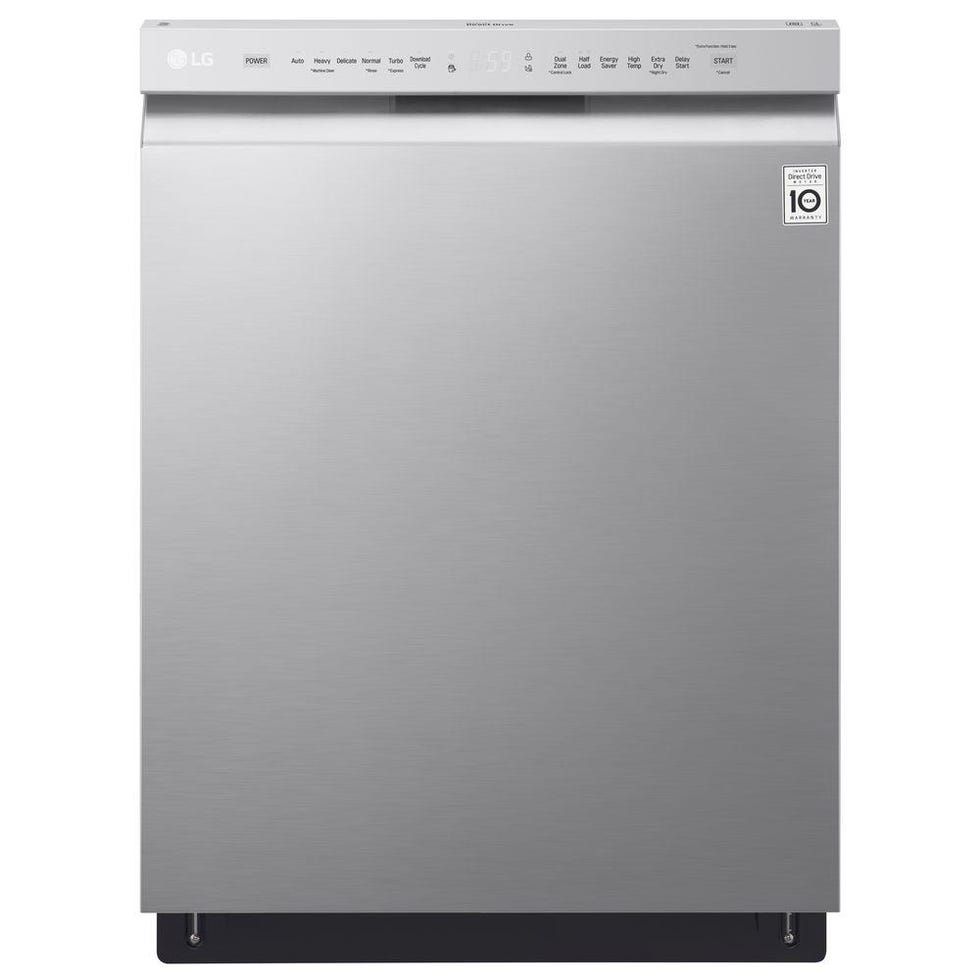 lg front control dishwasher