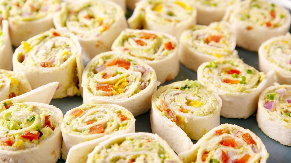chicken avocado roll ups