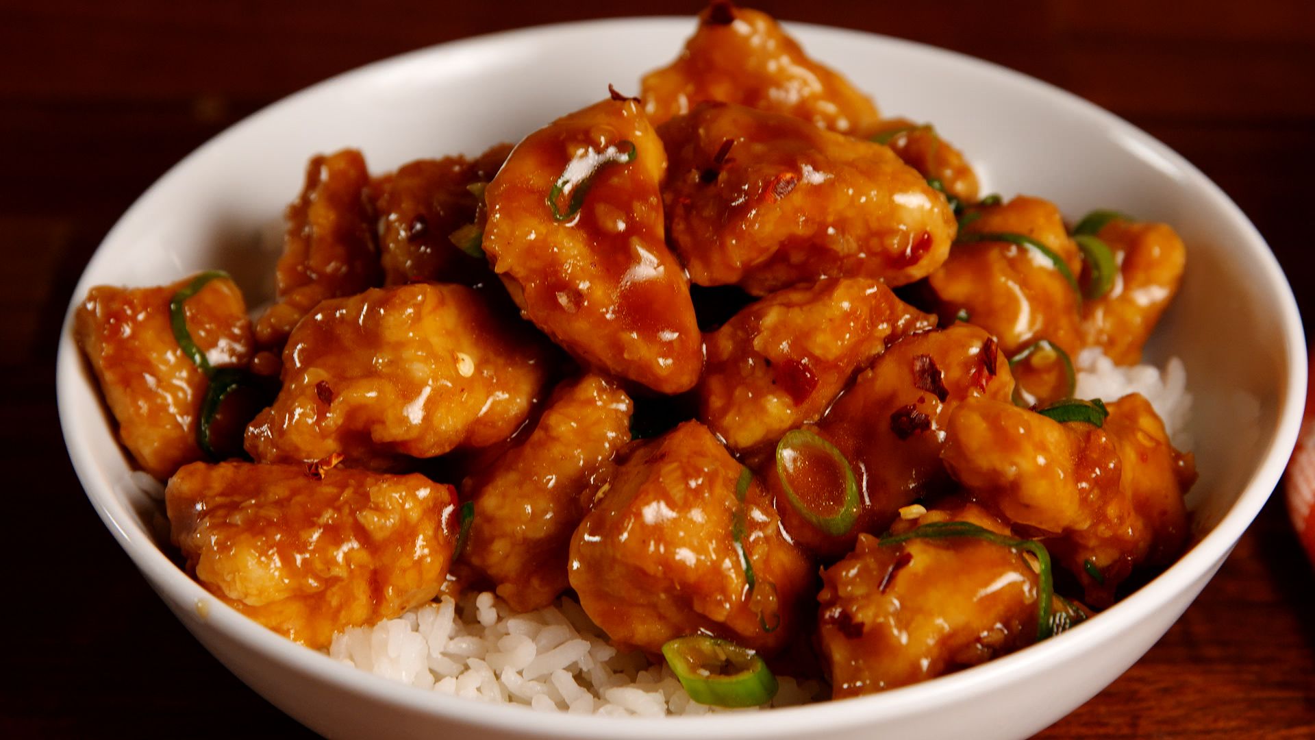 Sticky Orange Chicken