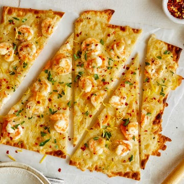 Shrimp Scampi Flatbread Horizontal