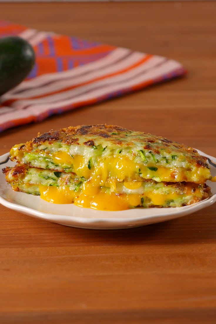 zucchini grilled cheese