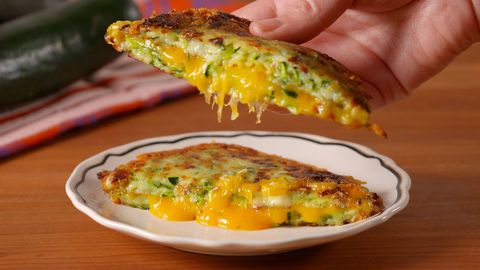 preview for Zucchini Grilled Cheese Is Low-Carb Comfort Food At Its Finest