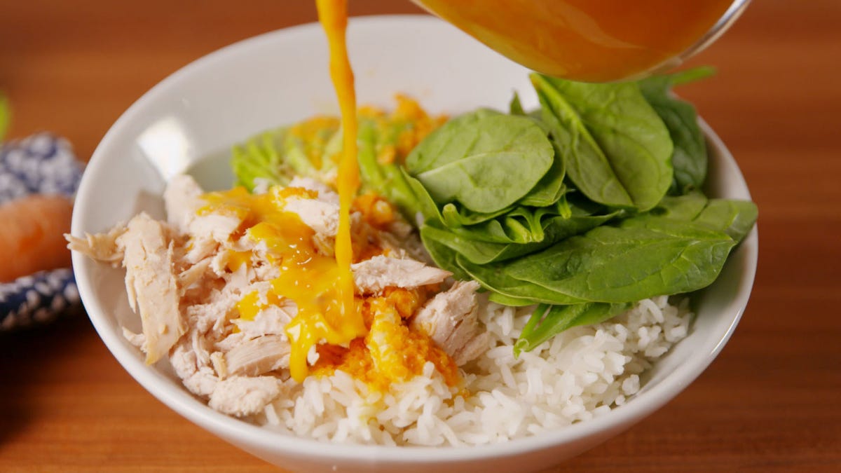 Video player poster image preview for Carrot Ginger Dressing