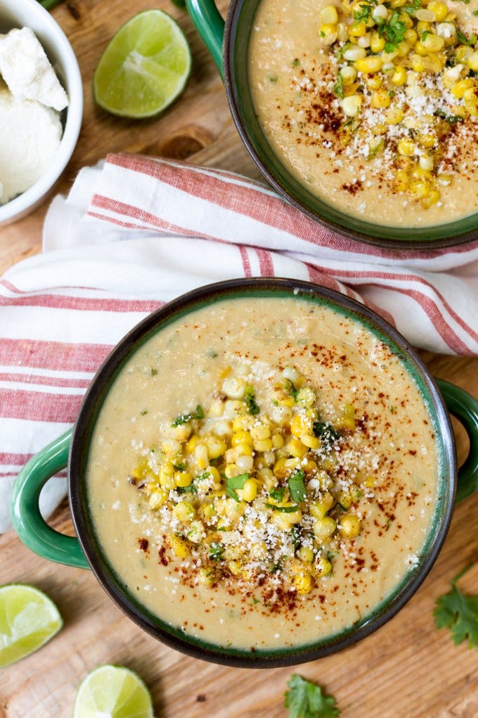 Dish, Food, Cuisine, Ingredient, Corn chowder, Side dish, Dip, Produce, appetizer, Hummus, 