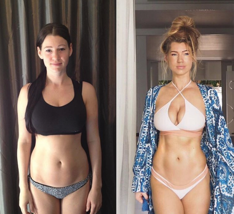 Before And After After Drinking China Slim Tea Before And After After Drinking China Slim Tea