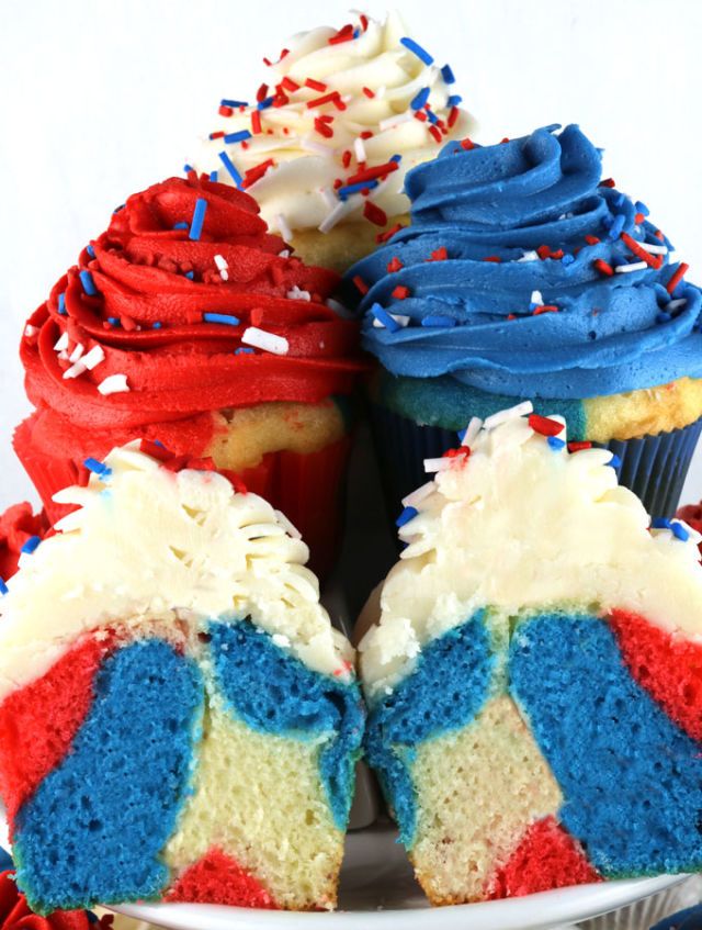 12 Best 4th Of July Cupcake Ideas - Easy Recipes for Fourth Of July ...