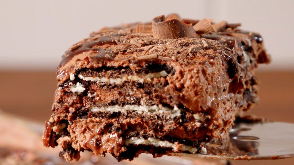 preview for Death By Chocolate Lasagna