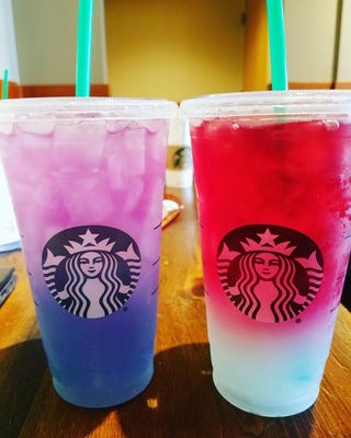 One Starbucks Barista Secretly Invented Unicorn Lemonade