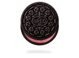 Finger food, Oreo, Dessert, Food, Cookies and crackers, Logo, Sweetness, Black, Cookie, Snack, 