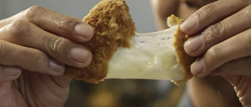 Taco Bell Cheese Pull