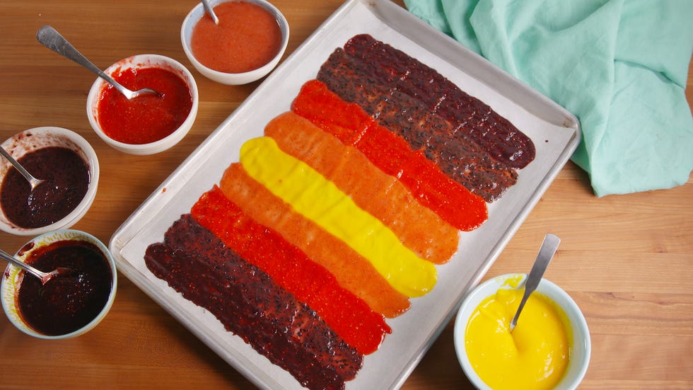 rainbow fruit roll ups