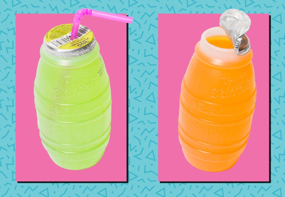 Yellow, Orange, Peach, Amber, Magenta, Lavender, Aqua, Plastic, Cylinder, Citrus, 