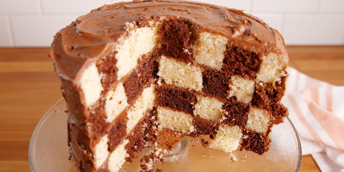 Checkerboard Cake
