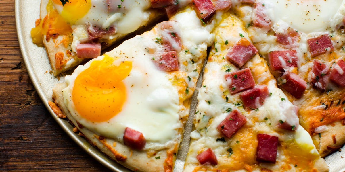 Best Ham Egg Amp Cheese Breakfast Pizza Recipe How To Make
