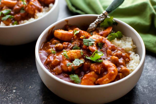 Coconut Shrimp Curry Horizontal