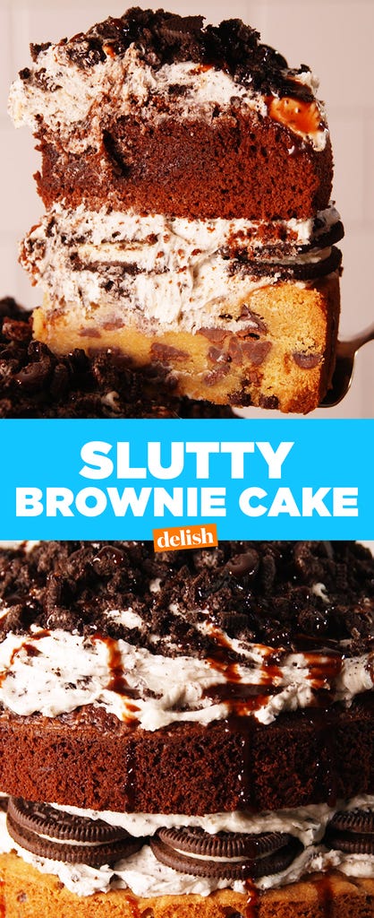 Food, Cake, Dessert, Cuisine, Dish, Chocolate brownie, Baked goods, Frozen dessert, Snack cake, Chocolate, 