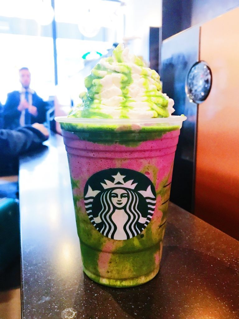 Starbucks Midnight Mint Mocha Frappuccino Smores Frappuccino Mermaid Frappuccino Delish 0099