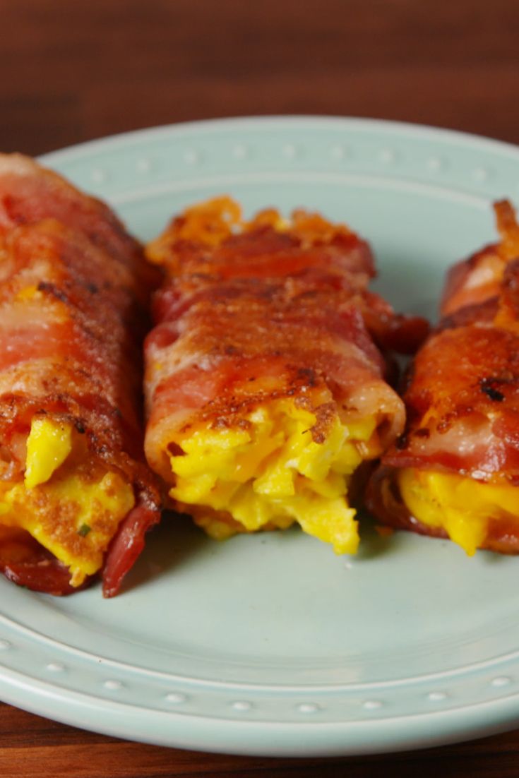 Best Bacon Egg And Cheese Roll Ups Recipe Best Bacon Egg And