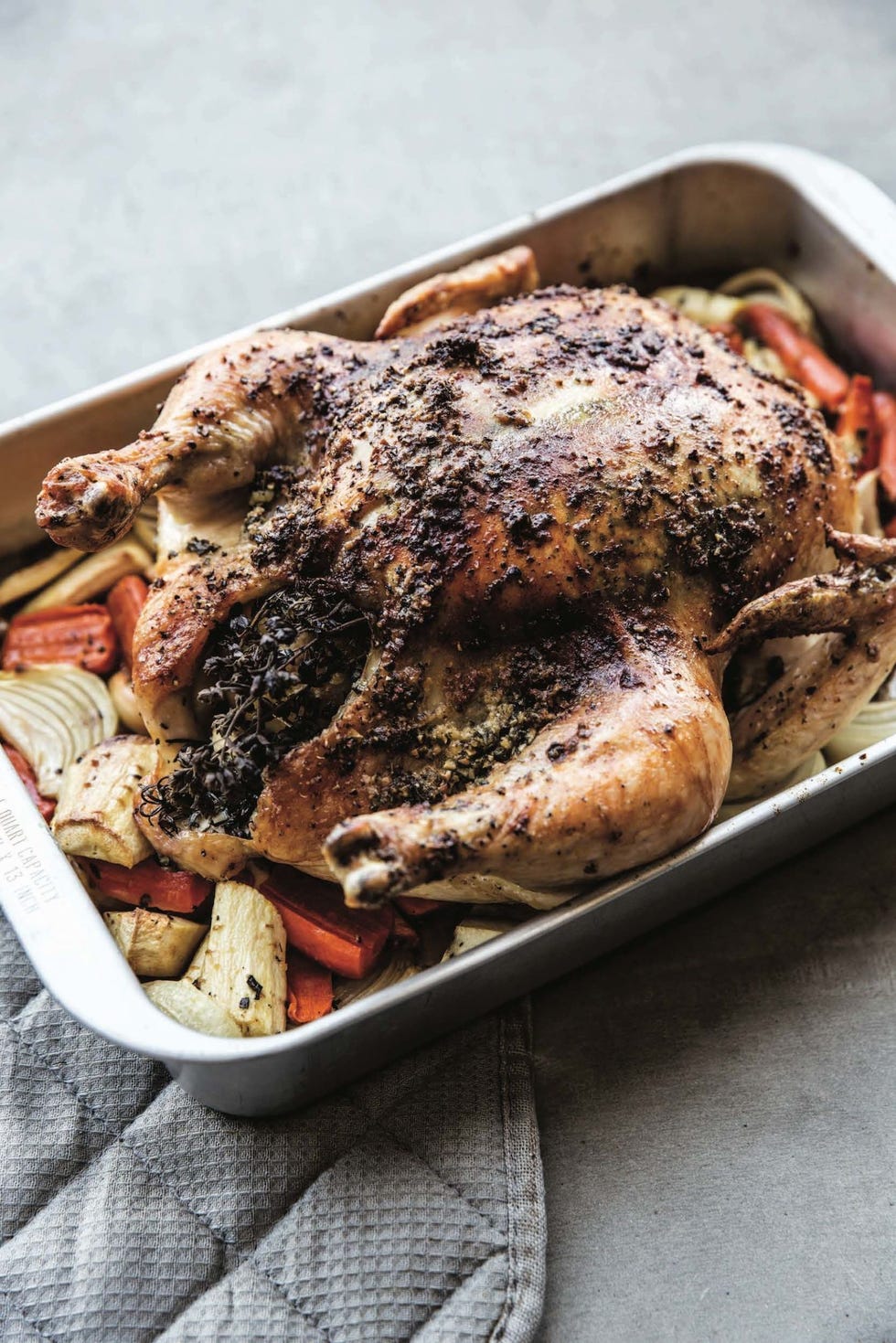 Chrissy Teigen Roast Chicken Vertical