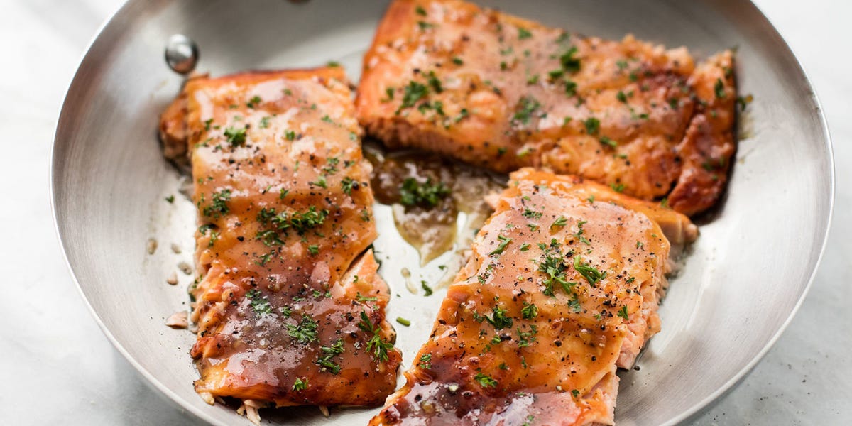 Best Maple Dijon Salmon Recipe-How To Make Maple Dijon Salmon—Delish.com