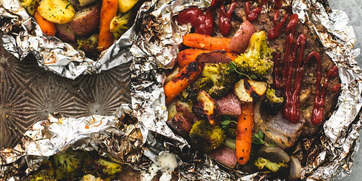 Burger Foil Packs