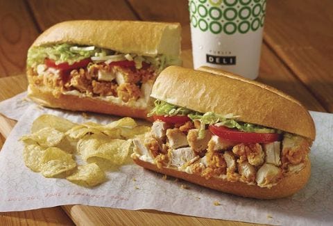 Dish, Food, Cuisine, Ingredient, Fast food, Sandwich, Po' boy, Submarine sandwich, Produce, Staple food, 