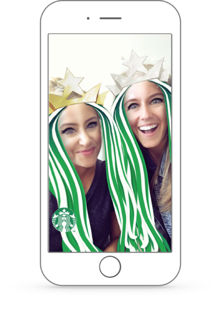 Starbucks Snapchat Lenses