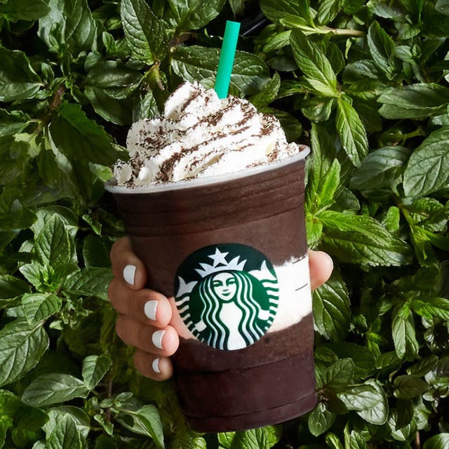 Starbucks Mint Mocha Frappuccino
