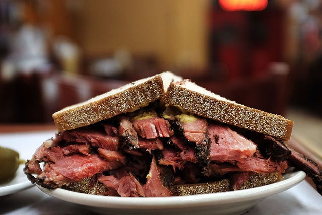 Pastrami Sandwich - Katz's Deli