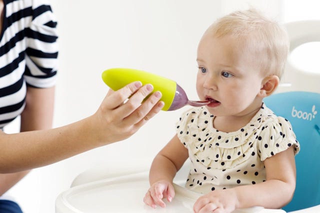 baby feeding spoon