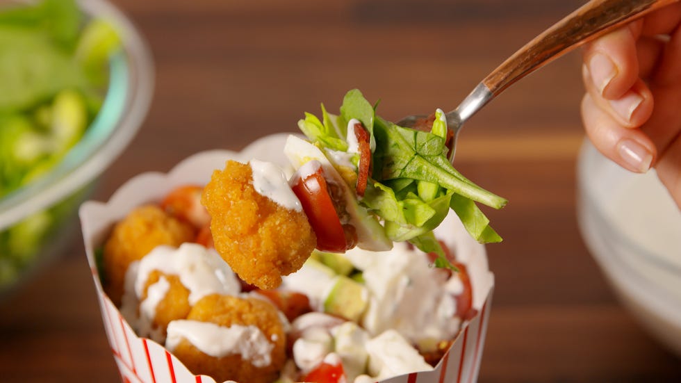 Dish, Food, Cuisine, Ingredient, Produce, Vegetarian food, Salad, Fast food, Fried food, Comfort food, 