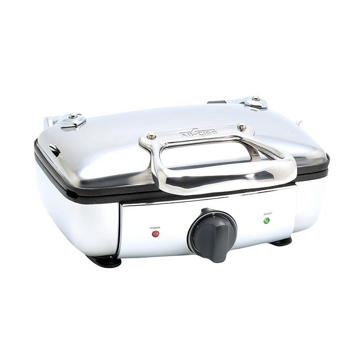 <p><strong><em>$127, <a href="http://www.amazon.com/gp/product/B00BFCZRSC/ref=as_li_tf_tl?ie=UTF8&camp=1789&creative=9325&creativeASIN=B00BFCZRSC&linkCode=as2&tag=bestprodtag38710-20">amazon.com</a></em></strong></p><p><span class="redactor-invisible-space"><strong>Best for Bettering Your Batter </strong></span></p><p><span class="redactor-invisible-space">Don't let the batter get ruined by condensation. Enjoy consistently good results with this waffle maker's unique release system that funnels steam through the top (rather than the sides), preventing build-up. Also, you can rest easy, knowing that this universal waffle maker works with any kind of batter. </span></p><p><span class="redactor-invisible-space">Plus, wash down your meal with a smoothie, made by one of these <a href="http://www.bestproducts.com/appliances/small/g340/powerful-blenders-and-mixers/">affordable blenders</a>.</span></p>