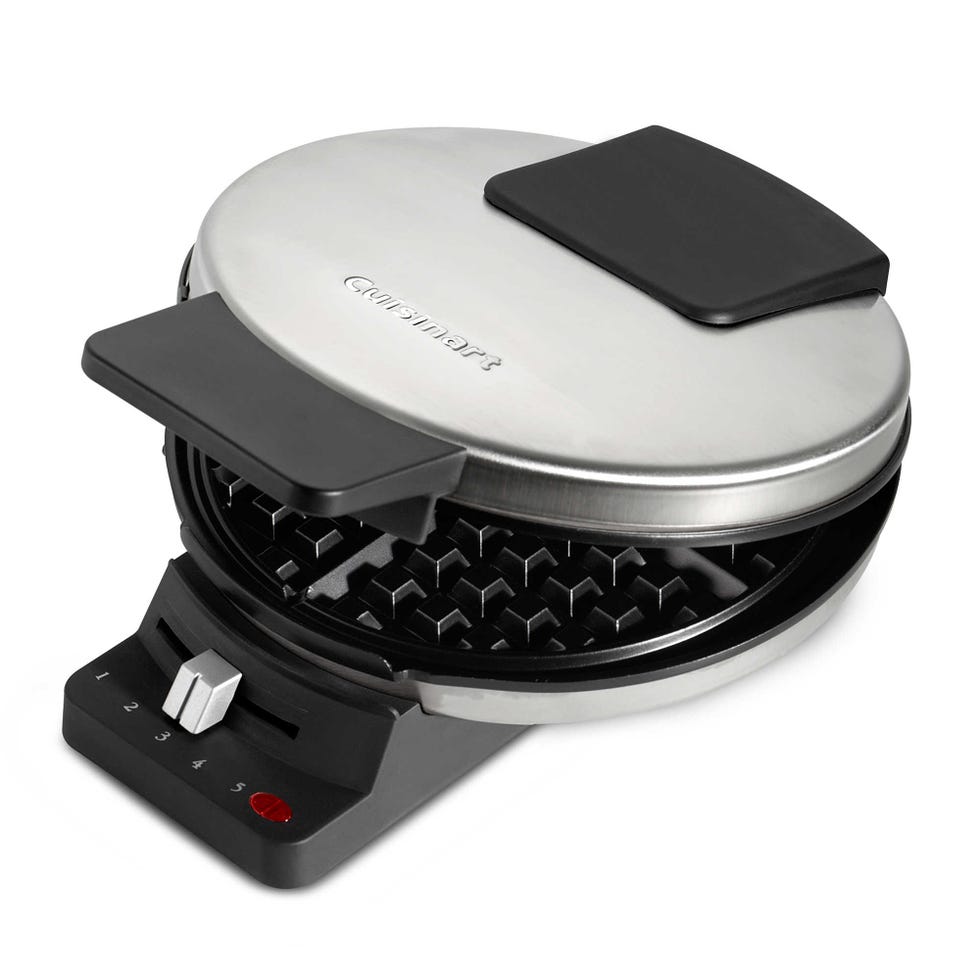 <p><strong><em>$30, <a href="http://www.bedbathandbeyond.com/store/product/cuisinart-classic-round-waffle-maker/1011905145?skuId=11905145&mcid=PS_googlepla_nonbrand_kitchenelectrics_&adpos=1o2&creative=43742642989&device=c&matchtype=&network=g&gclid=CLX_wOT0l8kCFdgLgQodbQkAaw ">bedbathandbeyond.com</a></em></strong></p><p><strong>Best for Tight Budgets </strong></p><p><span class="redactor-invisible-space">No need to break the bank. This modest waffle maker (under $40) browns with the best of them. Cook with precision, thanks to five unique settings that deliver light to golden-brown results.</span></p>