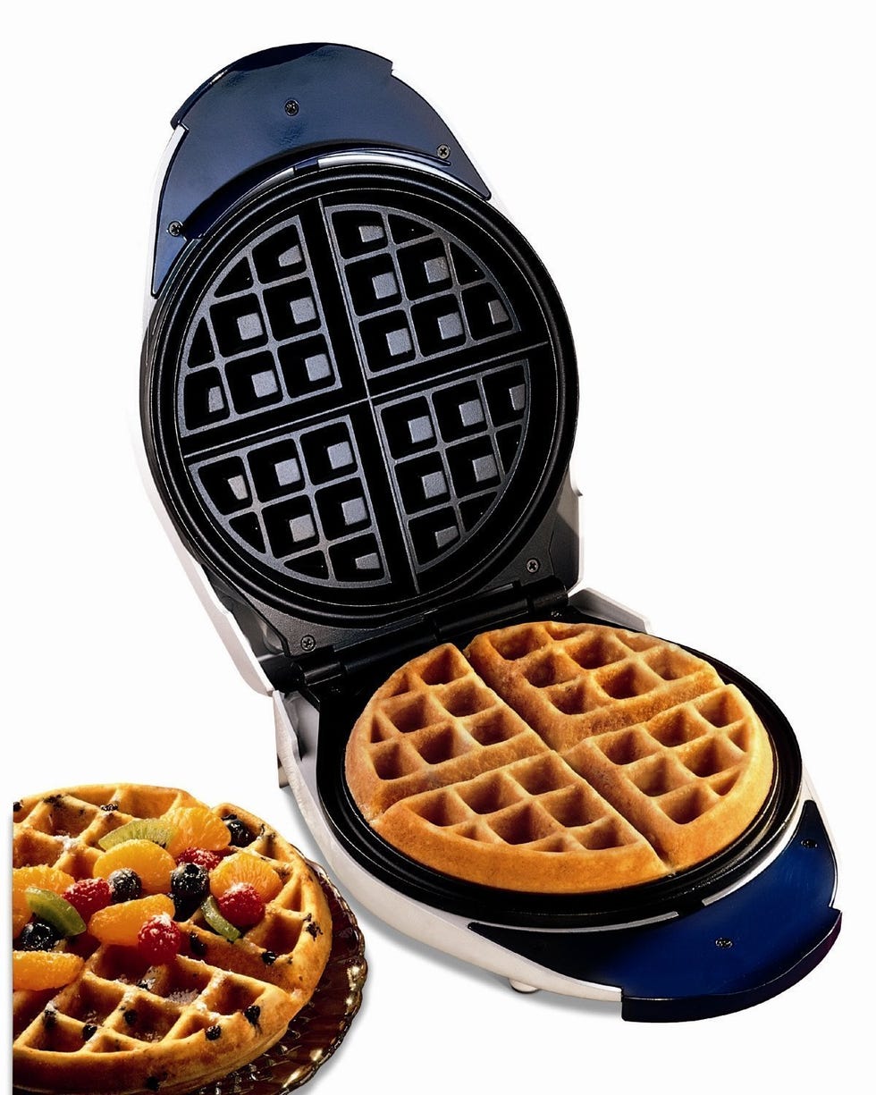 <p><strong><em>$20, <a href="http://www.amazon.com/Proctor-Silex-26500Y-Durable-Belgian-Waffle/dp/B00004X13D" target="_blank">amazon.com</a></em></strong></p><p><strong>Best for Low Maintenance </strong><br></p><p>Don't sweat the headaches of a post-cook wash. Meals glide right off this waffle maker's non-stick interior, so you can spend less time scrubbing and more time enjoying the delicious results.</p>