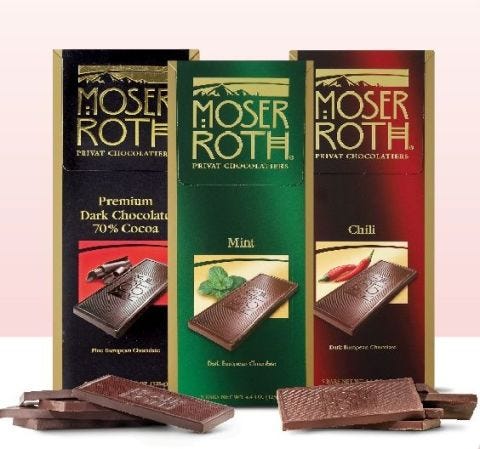 ALDI chocolate bars