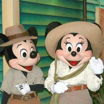 Mickey and Minnie Mouse
