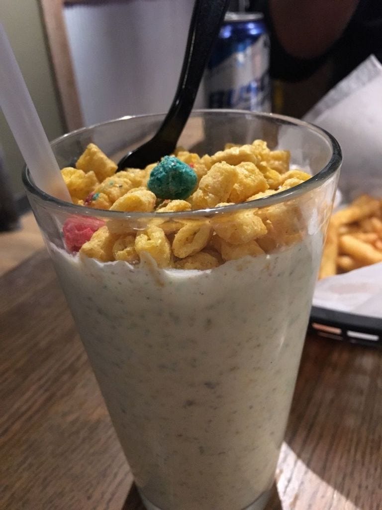 Food, Cuisine, Dish, Ingredient, Drink, Dessert, Smoothie, Milkshake, Vegetarian food, Produce, 