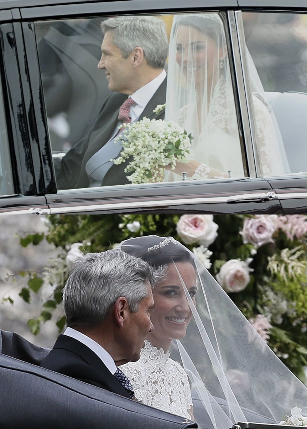 Photograph, Wedding dress, Bride, Ceremony, Marriage, Bridal clothing, Wedding, Veil, Event, Luxury vehicle, 