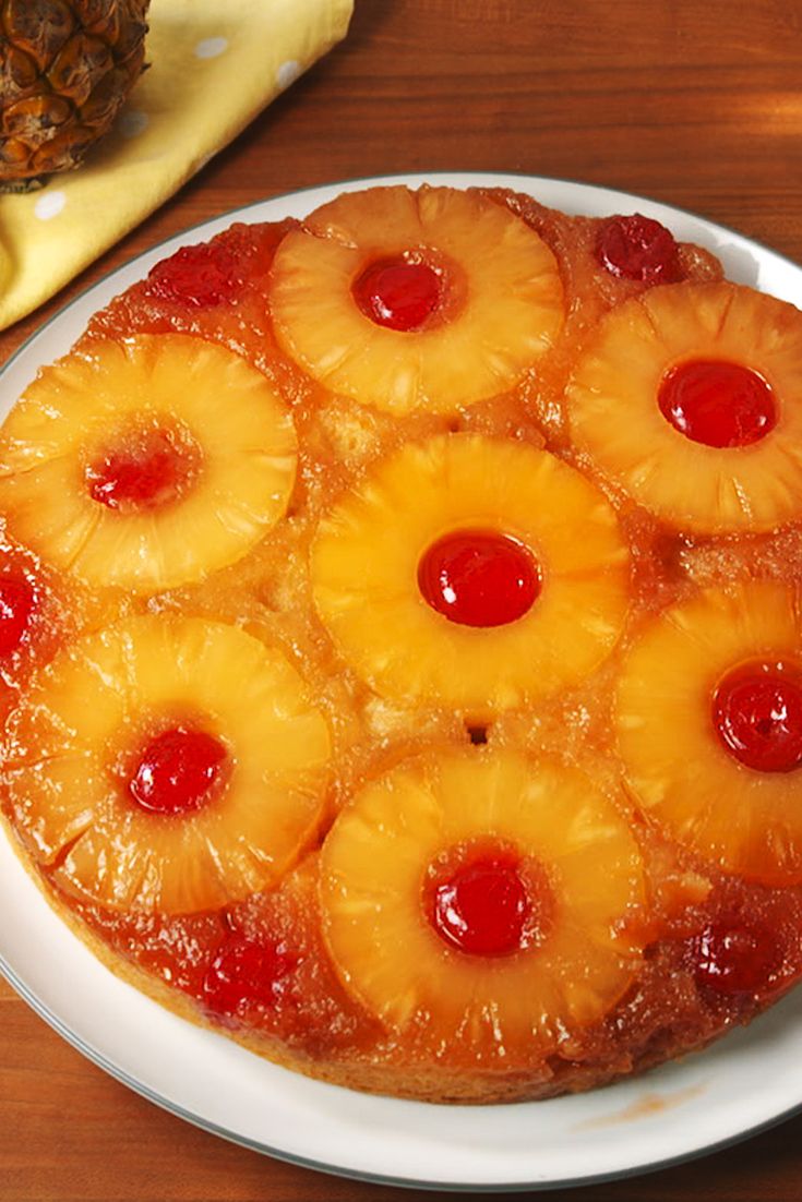 quick pineapple upside down cake