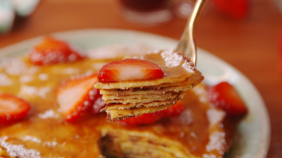 Cream Cheese Pancakes Horizontal