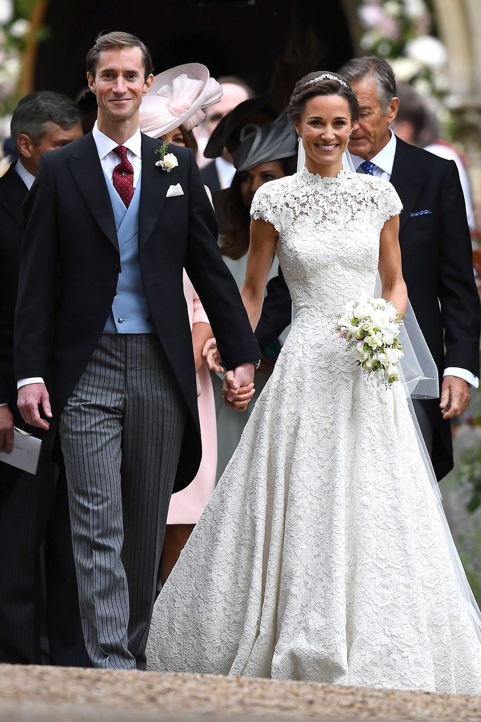 Wedding dress, Gown, Dress, Suit, Bridal clothing, Clothing, Bride, Photograph, Formal wear, Marriage, 