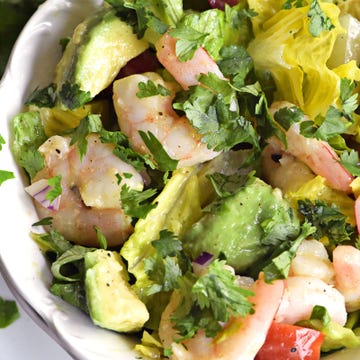 Cilantro-Lime Shrimp Salad Vertical