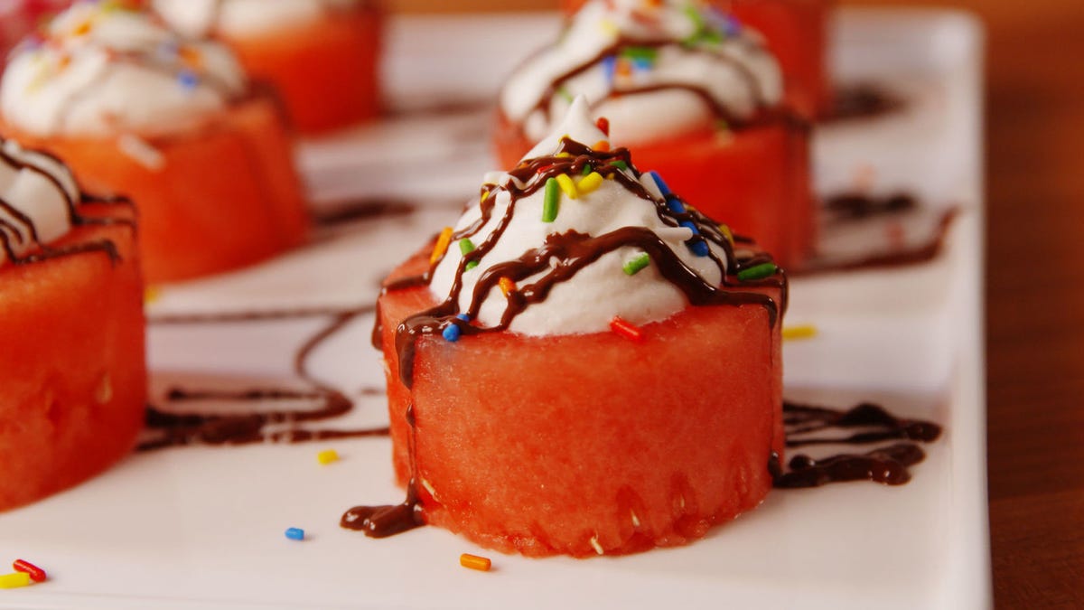preview for Mini Watermelon Cakes Are The Skinny Dessert You Need This Summer