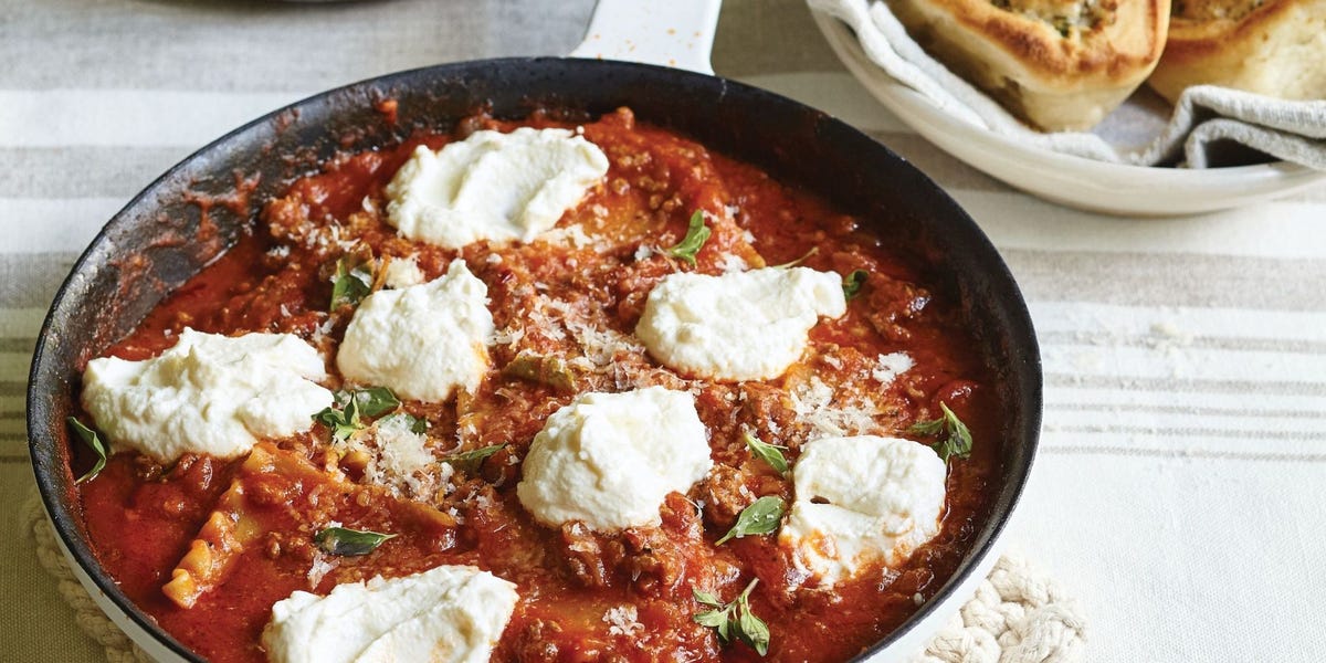 Easy Skillet Lasagna