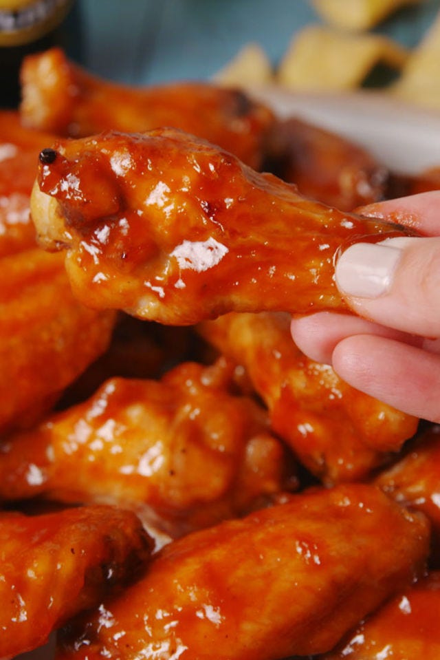 root beer bbq wings vertical