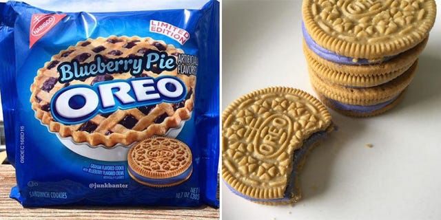 blueberry pie oreo