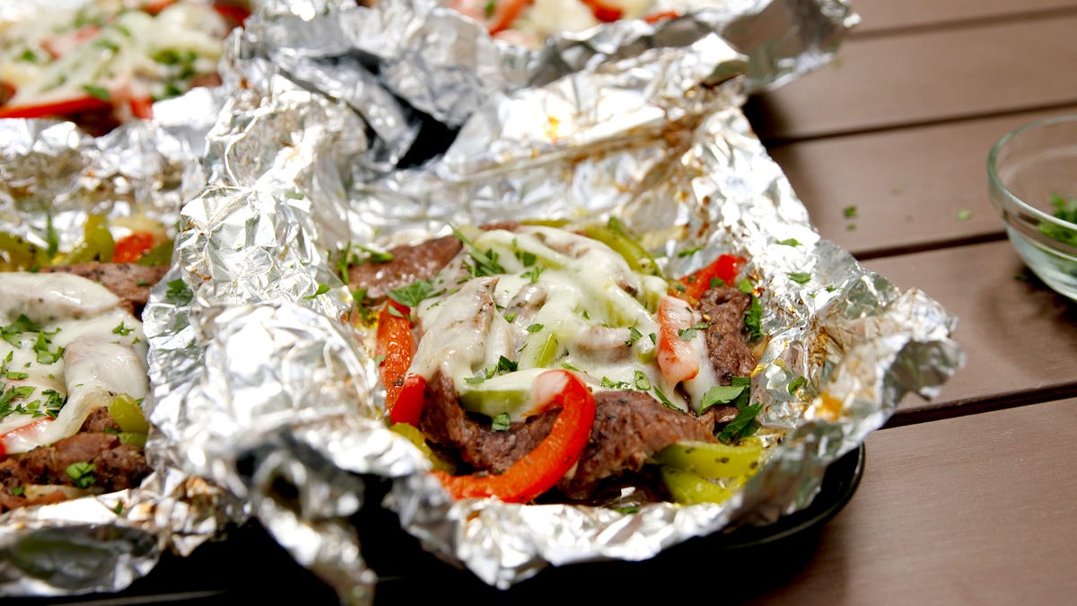preview for Philly Cheesesteak Foil Packs