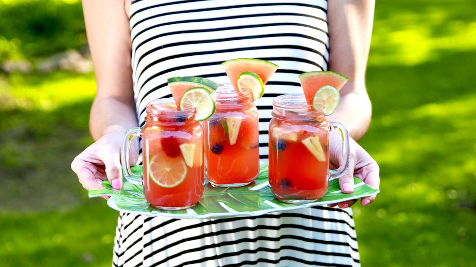 watermelon sangria